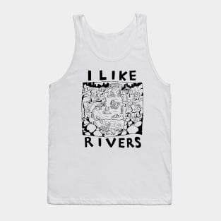 By The River- Illustrated Lyrics - Aesop Rock Tank Top